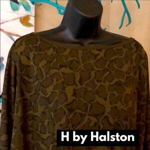 H by Halston, M, animal-print dress